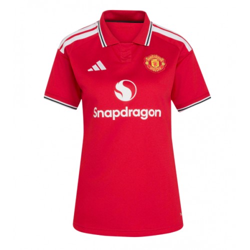 Stroje piłkarskie Manchester United Koszulka Podstawowej dla damskie 2026-27 Krótki Rękaw